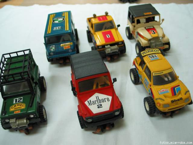 coches scalextric mas cotizados