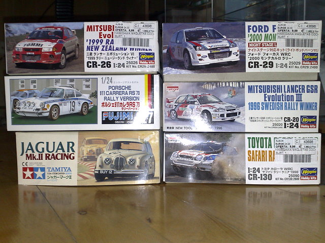 COLECCIÓN 16 MAQUETAS COCHES 1/24 de segunda mano por 700 EUR en