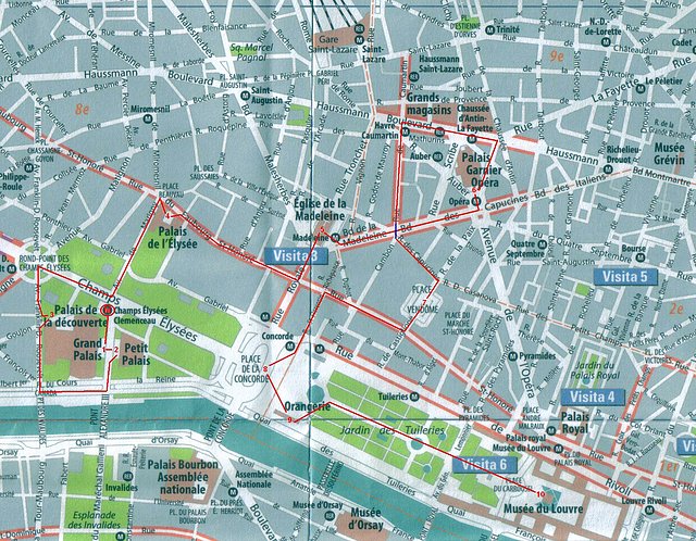 Histórico Preguntas sobre itinerarios para visitar París N°1 - Foro Francia