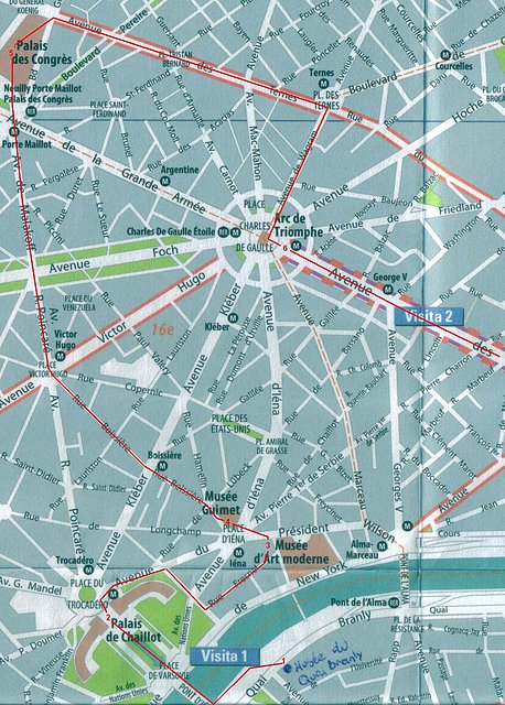 Histórico Preguntas sobre itinerarios para visitar París N°1 - Foro Francia