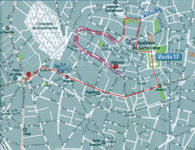 Histórico Preguntas sobre itinerarios para visitar París N°1 - Foro Francia