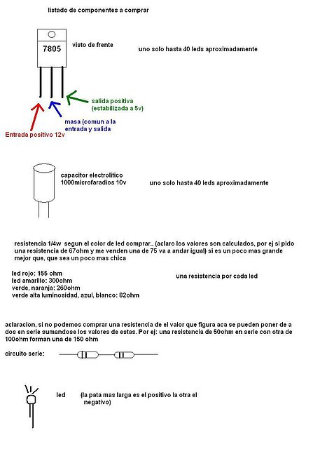 Club del 1500 - Como conectar leds en el auto - Tutoriales y Manuales