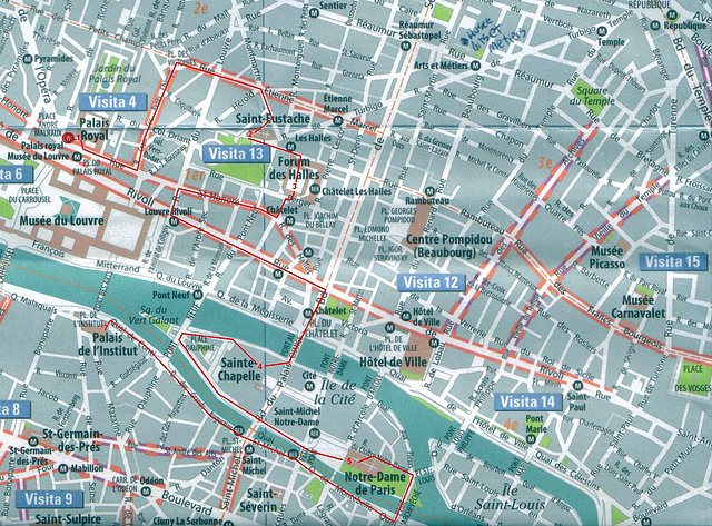Histórico Preguntas sobre itinerarios para visitar París N°1 - Foro Francia