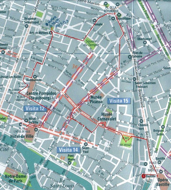 Histórico Preguntas sobre itinerarios para visitar París N°1 - Foro Francia