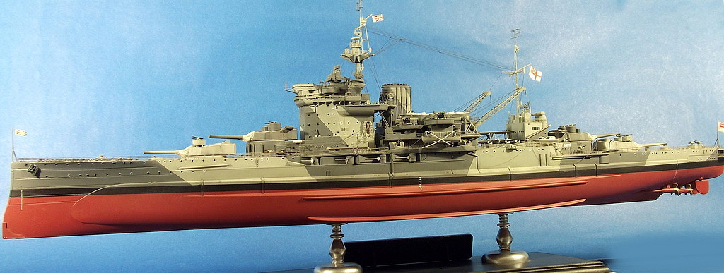 Yoryi (puntocom) - Modelismo y Maquetas - HMS Warspite 1943 (1/350