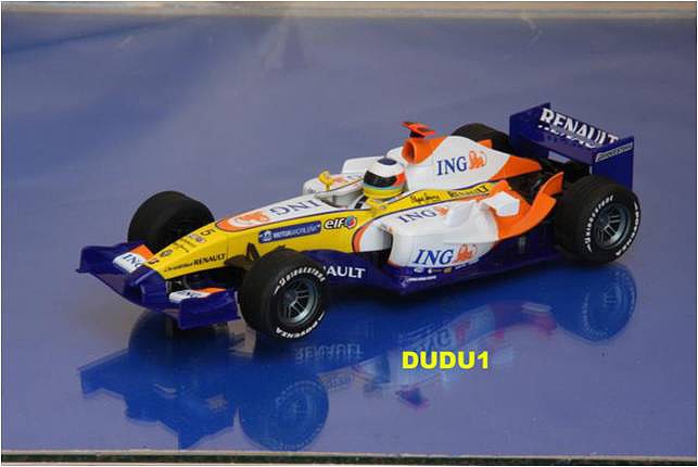 coche scalextric renault r23 f1 fernando alonso - Buy Slot cars