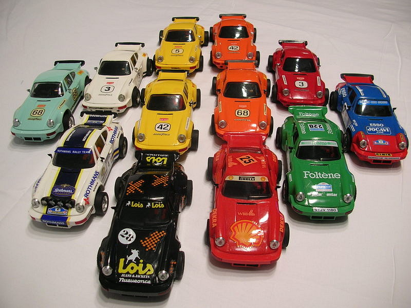 porsche 911 scalextric exin