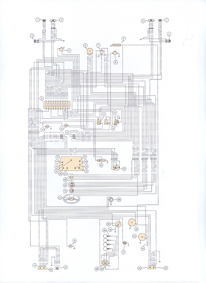 Plano Instalacion Electrica Fiat 147