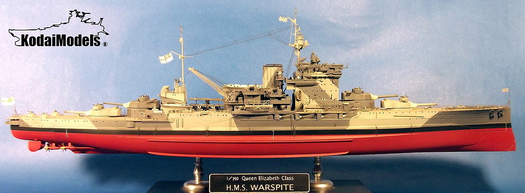 WhiteEnsignModels 1/350 WARSPITE 1943② 激安価格の sandorobotics.com