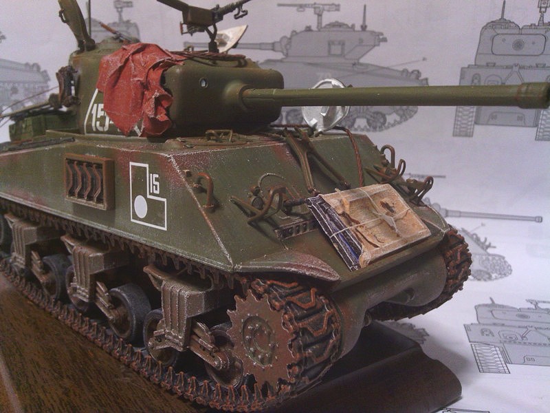 6483 техника и вооружение m4a2 76mm wet шерман 1 35