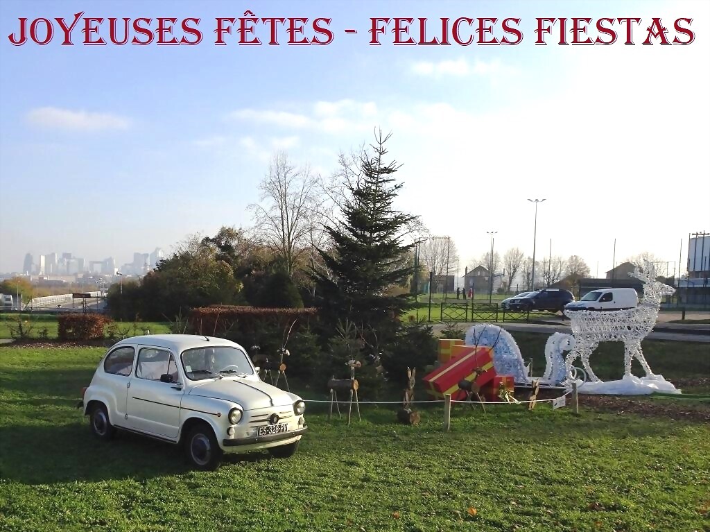 Seat 600   FELICES FIESTAS Y PROSPERO AÑO 2023   Felicitaciones