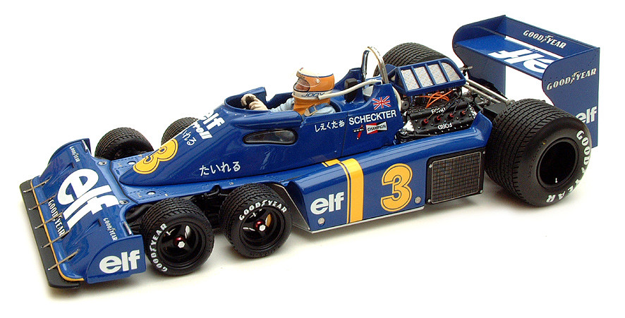 Maqueta de Fórmula 1: Tyrrell P34 GP Japon 1976