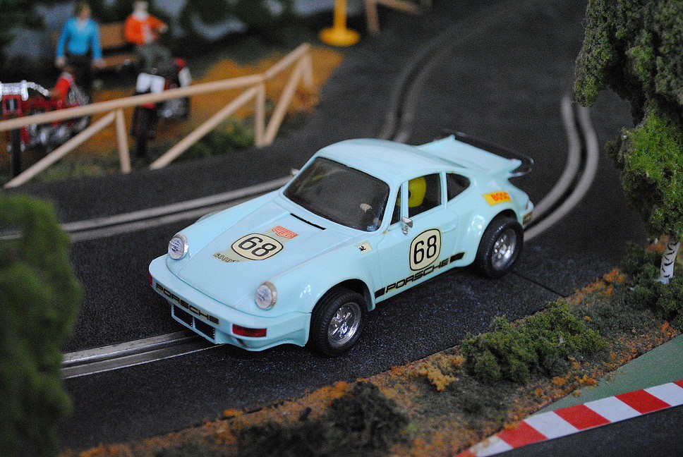 porsche 911 scalextric exin