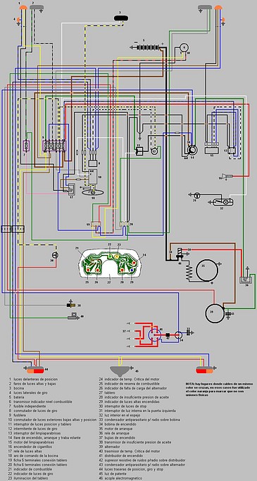 Plano Instalacion Electrica Fiat 147