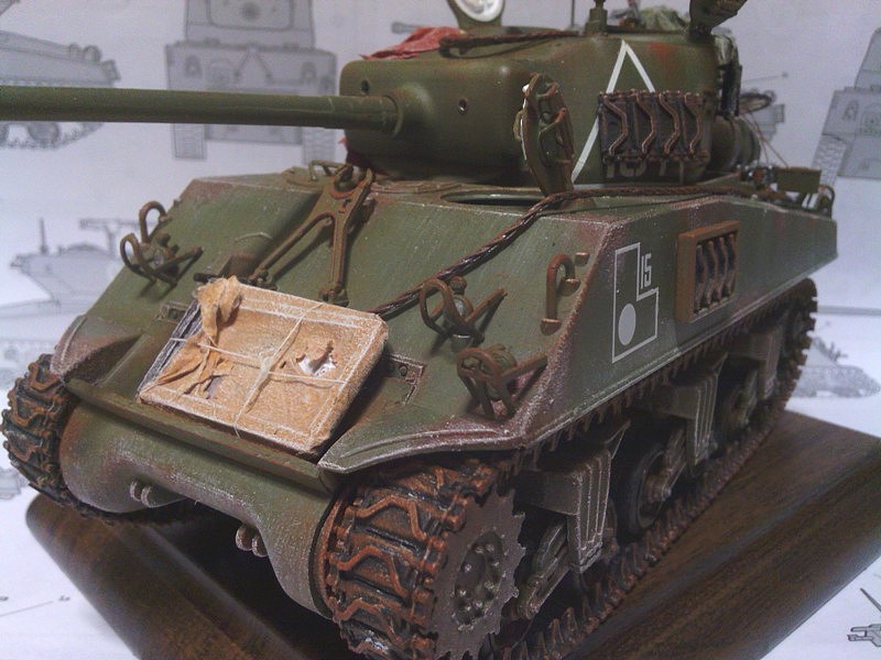 6483 техника и вооружение m4a2 76mm wet шерман 1 35