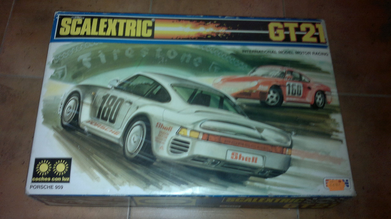 Slot Adictos valoracion de dos scalextric antiguos completos GT21 Y RC.56 y coches a escala creo que 1 43 Coleccionismo