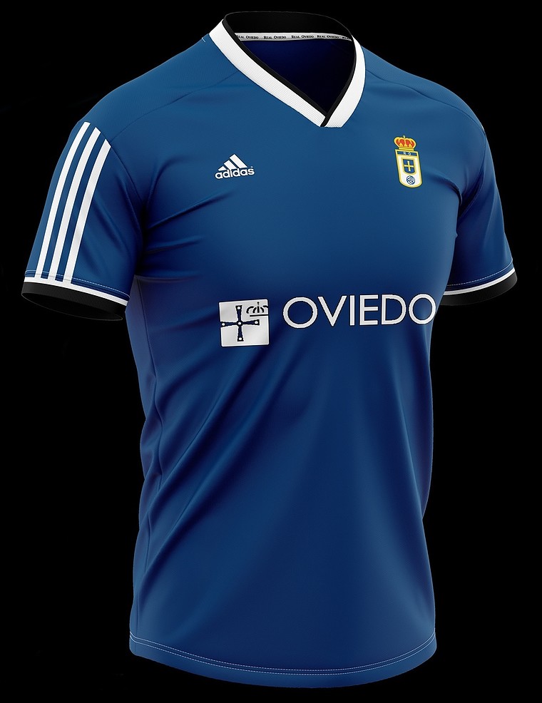 El Real Oviedo alcanza el 'sold out' en su equipación con Biow y W3  FanSports