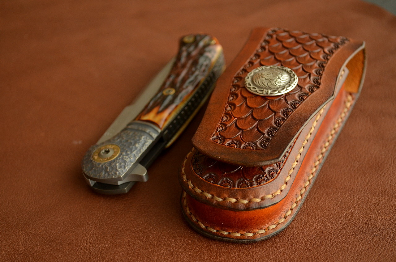 Custom Folding Knife Sheath