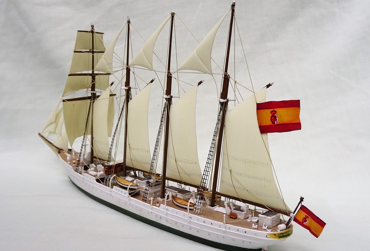 Maqueta Juan Sebastián Elcano: Nuevo Kit de Modelismo a Escala 1/250