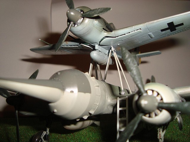 Yoryi Puntocom Modelismo Y Maquetas Mistel 2 Fw 190a 8 Y Ju 88g