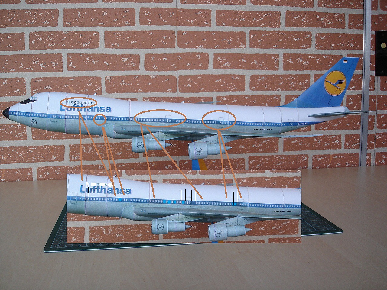 Maquetas Y Modelismo En Papel - Boeing 747-130 - Schreiber Bogen - 1/48 ...