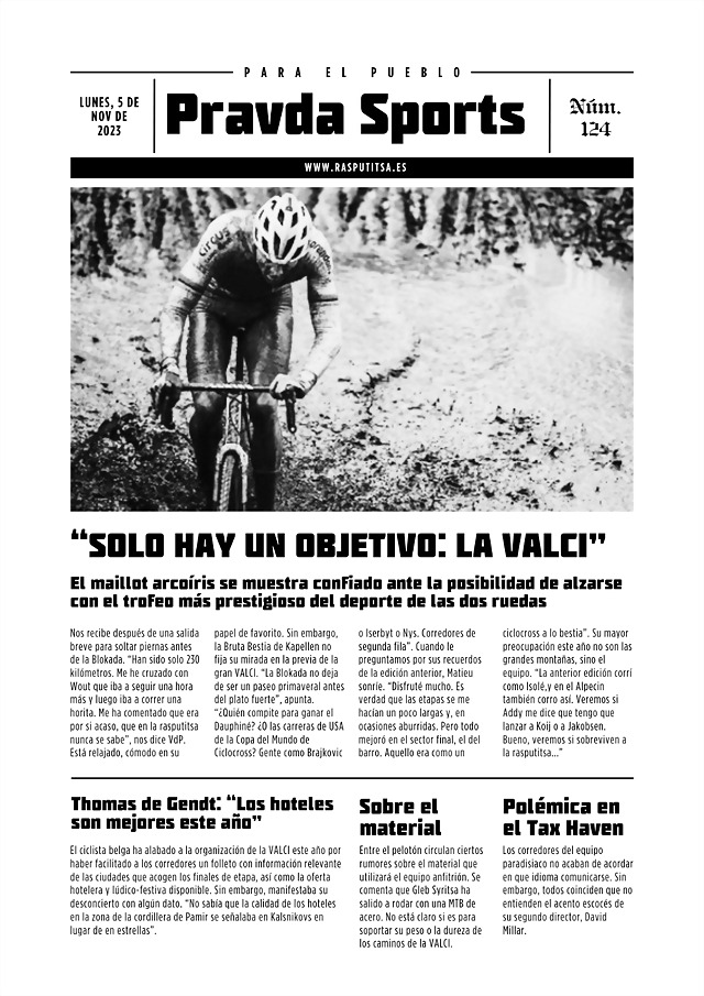 Parlamento Ciclista - Vuelta a la Chatarra Industrial 2023 - El Salón  (Ciclismo de carretera masculino profesional)