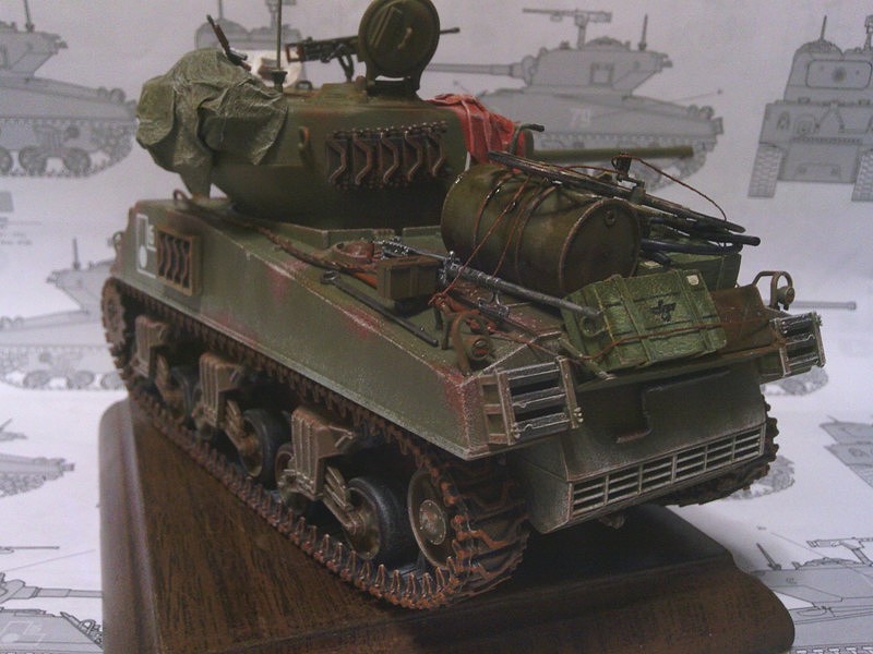 6483 техника и вооружение m4a2 76mm wet шерман 1 35