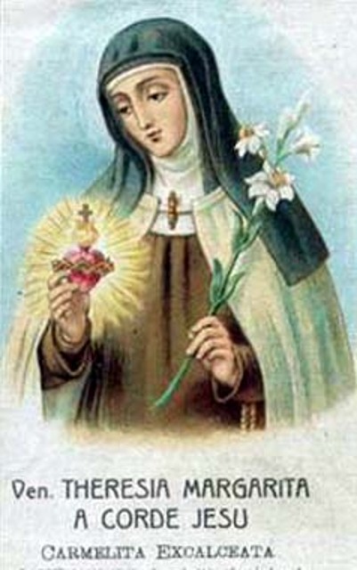  *Un Saint, un Miracle* : Sainte Thérèse-Marguerite Redi : abîmé par l’agonie,  son corps retrouve éclat et vie ... 254DB5C1B41D4D7D35B31A4D7D2A31