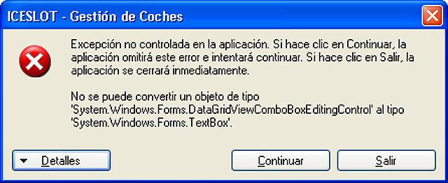 Unhandled error event. Unhandled exception has occurred in your application. Unhandled exception. Unhandled exception has occurred in a component in your application. Unhandled exception has occurred in a component in your application 3ds Max.