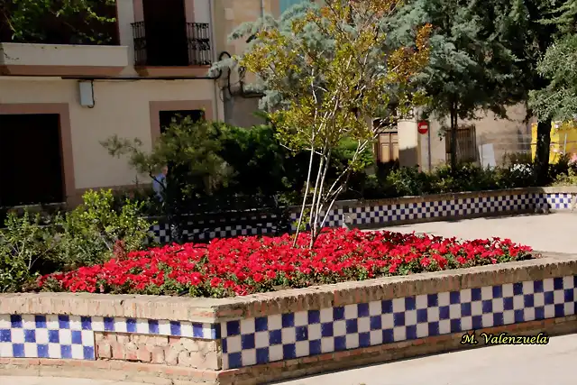 02, flores en la plaza, marca