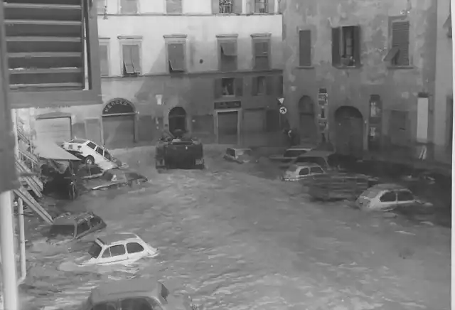 Firence Piazza del Carmine Italia 1966