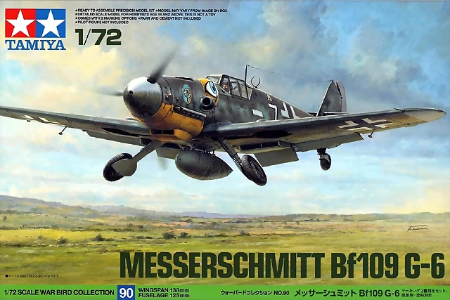 Tamiya - Messerschmitt Bf-109 G-6 - 1-72