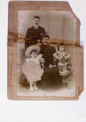 Luis Barón Hernández y Carmen Parra López 1906 Luis Barón Hernández y Carmen Parra López 1906