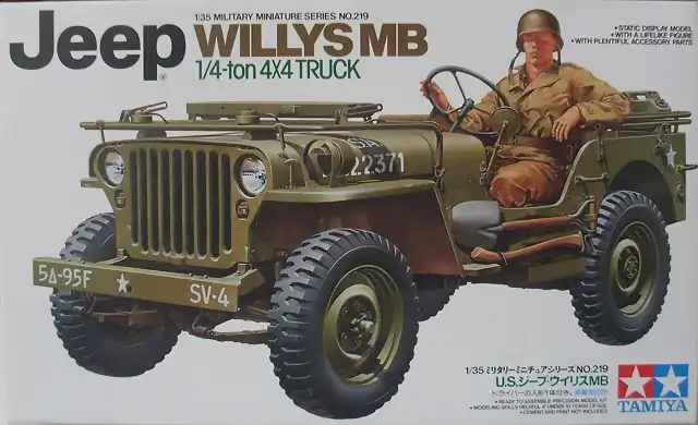 Tamiya - Jeep Willys - 1-35