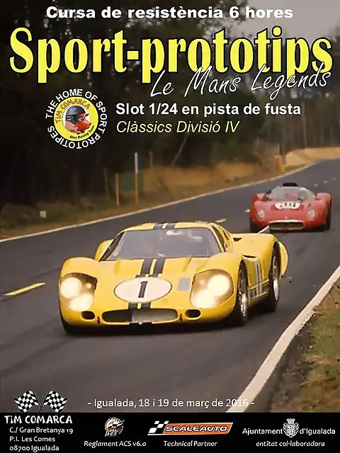 Cartell 6h Sport-prototips b