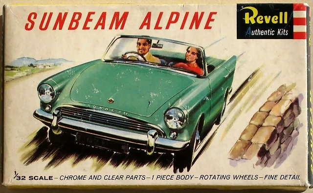 revell-sunbeam-alpine-model kit #8026