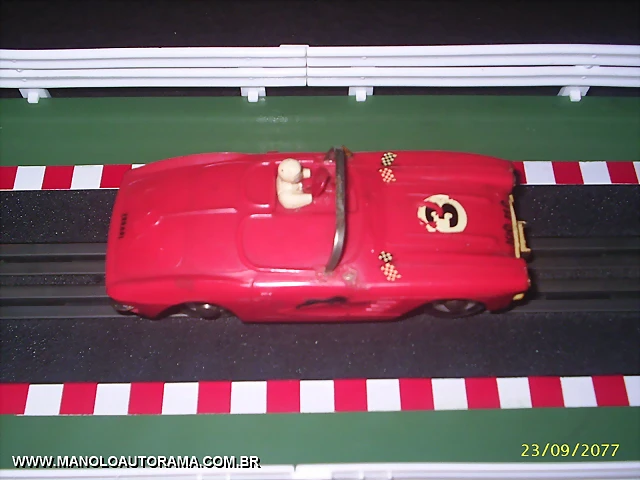 Corvette rojo chasis aluminio Corvette rojo chasis aluminio