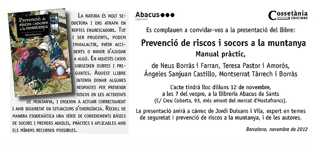 Prevenci? de riscos i socors ABACUS