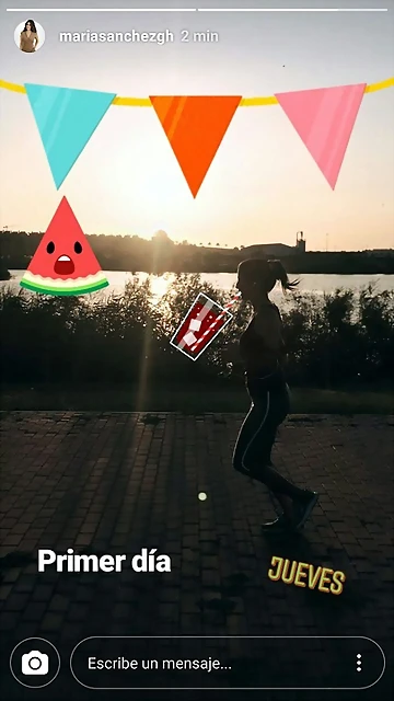 Mar?a IG Stories 31-8-2017 Mar?a IG Stories 31-8-2017