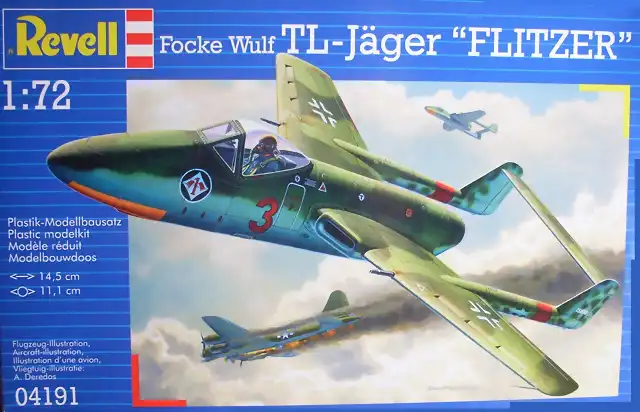 Revell - Focke Wulf TL-Jager Flitzer - 1-72