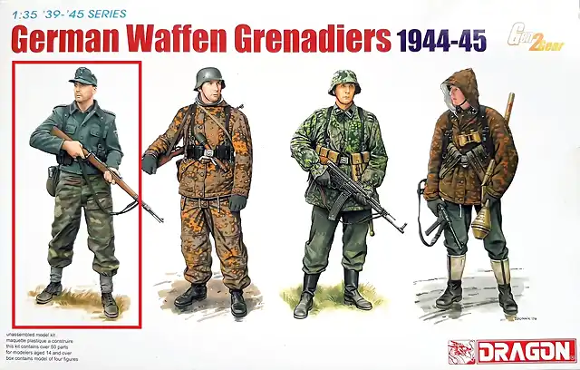 Dragon - German Waffen Grenadiers 1944-45 - 1-35