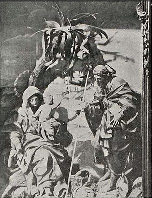 La Huida a Egipto descanso La Huida a Egipto descanso