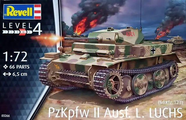 Revell - Sd.Kfz.123 Panzer II Ausf L Luchs - 1-72