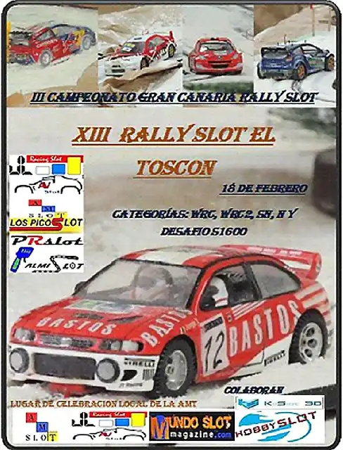 CARTEL RALLY SLOT TOSCON