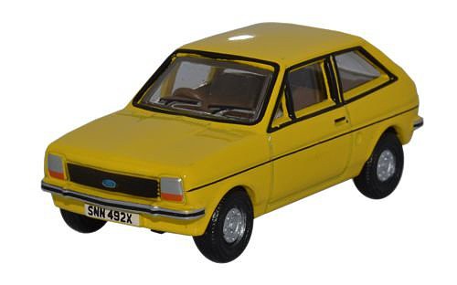 Oxford-76FF003-Ford-Fiesta-MkI-Jasmine-Yellow-176-Scale-0