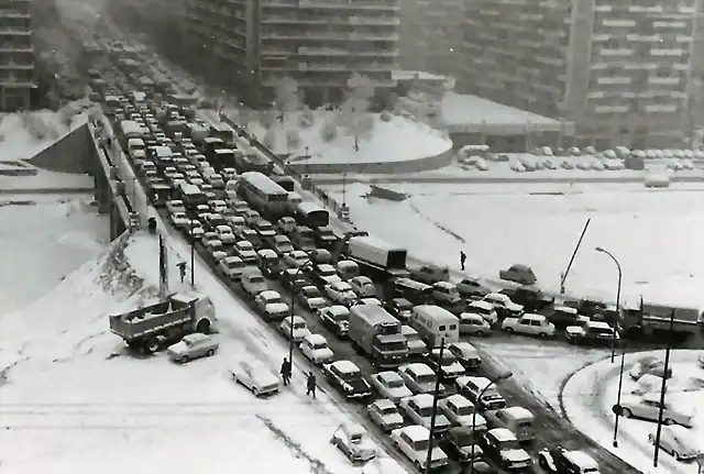 Madrid Av. Donostiarra Puente Calero 1970