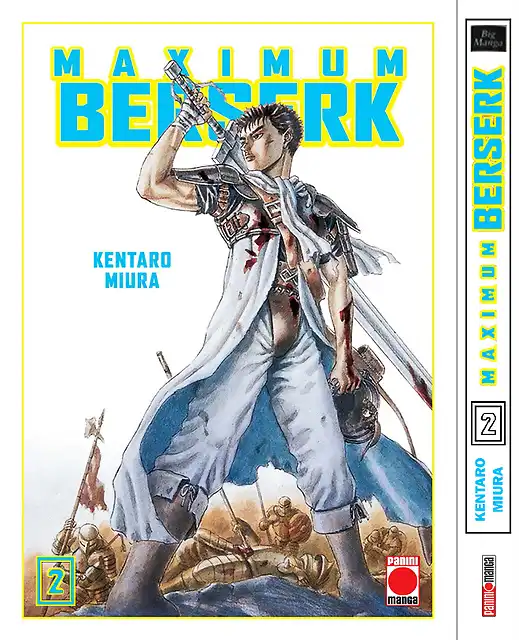 Berserk Maximum Portada + canto Tomo 2 03