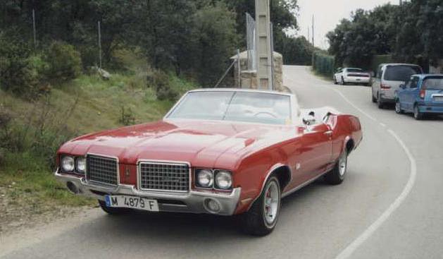 Olds F785 Cutlass Supreme Cabrio 1972 M-4879-F