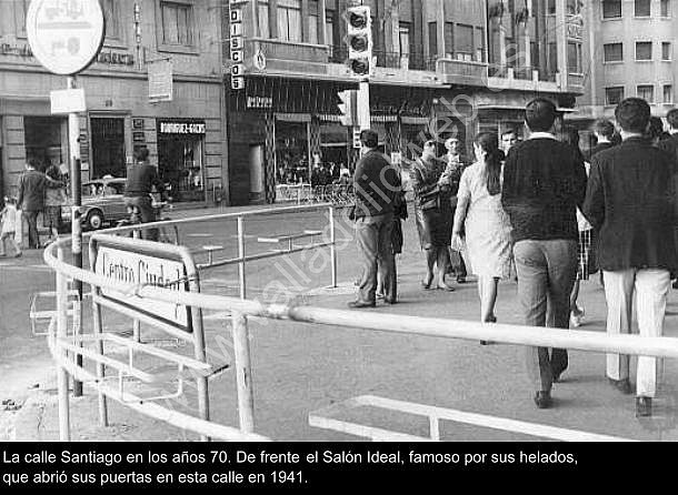 Valladolid Calle Santiago 1973