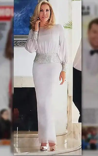 norma duval vestido blanco